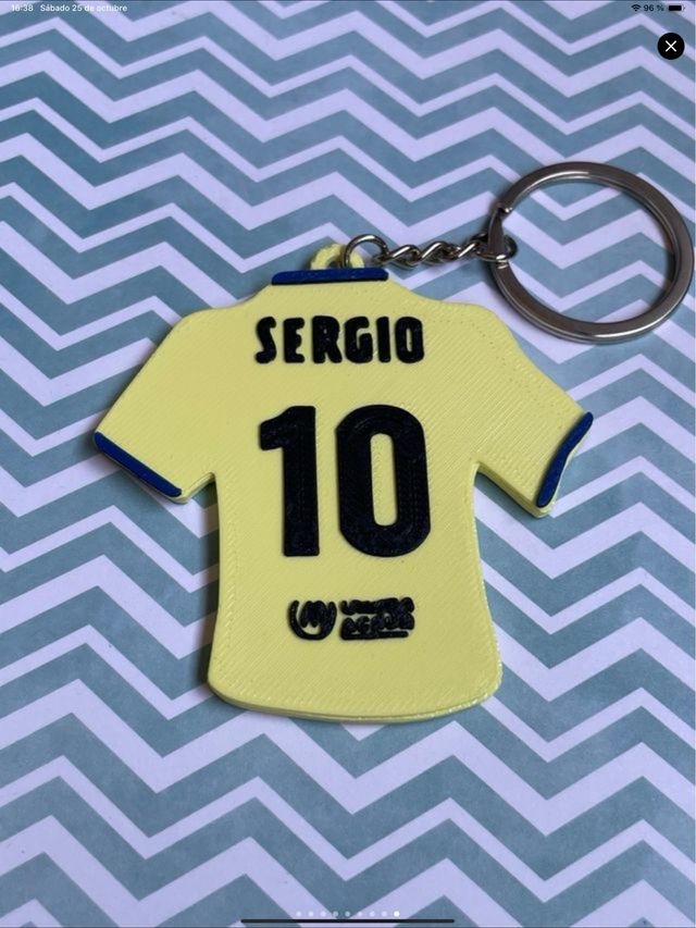 Llaveros Camisetas Fútbol 