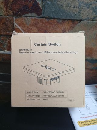 Interruptor persianas WIFI Loratap