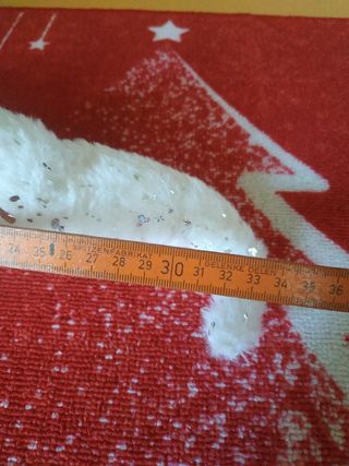 Zerbino natalizio + pupazzo di neve