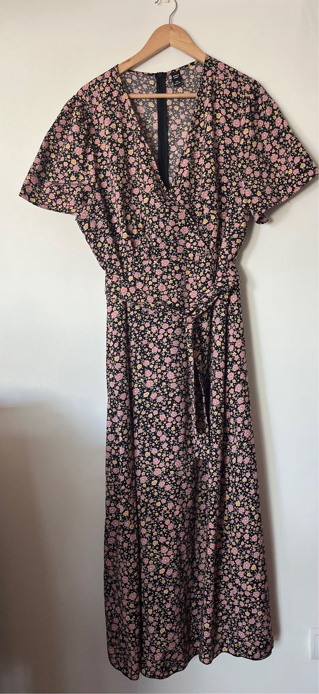 Vestido largo floral Shein Talla 3XL