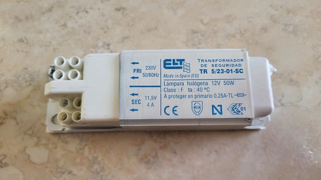 Transformador ELT 12V 50W Halógena