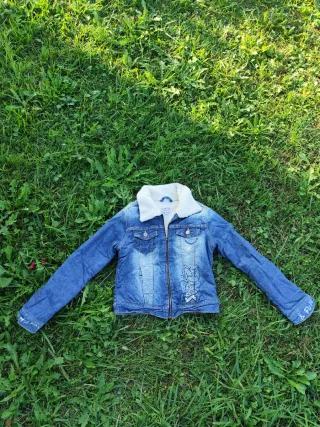 Cazadora vaquera forrada