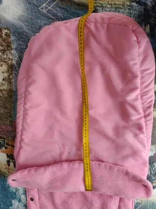 Saco McLaren para silla de paseo rosa