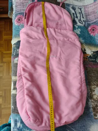 Saco McLaren para silla de paseo rosa