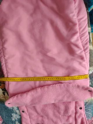 Saco McLaren para silla de paseo rosa