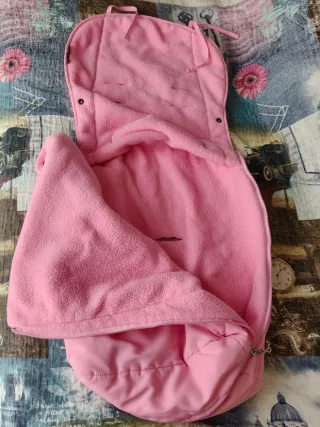 Saco McLaren para silla de paseo rosa