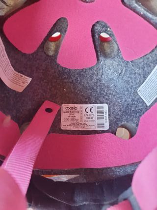 Patines Oxelo 26-28 Rosas + casco + conos