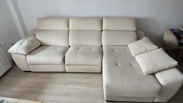 Sofa chaise longue antelina