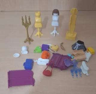 Lote Playmobil Accesorios Moda