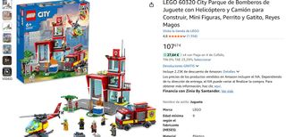 LEGO City 60320 Parque Bomberos