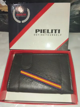 Cartera PIELITI Piel Hombre Marrón
