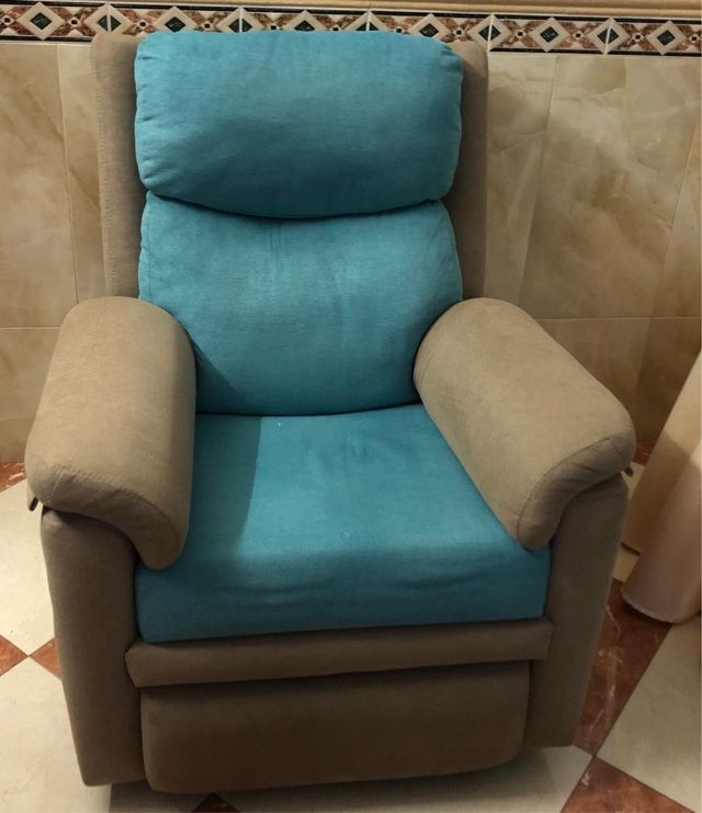 Sofá 3 plazas + Butaca reclinable