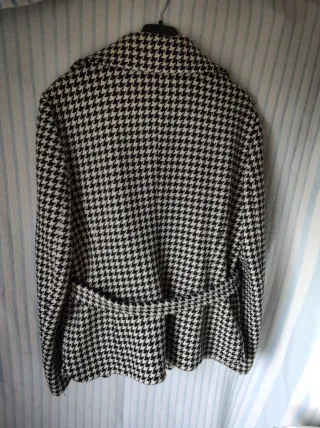 Chaqueta de pata de gallo mujer