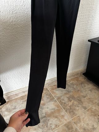 Mono largo elástico Zara negro