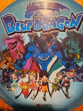Frisbee Blue Dragon