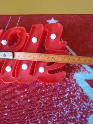 Zerbino natalizio + buon Natale scritta