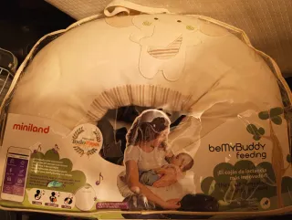 Cojín de lactancia Miniland beMyBuddy