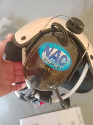 Casco paramotor/parapente NAC Intercom