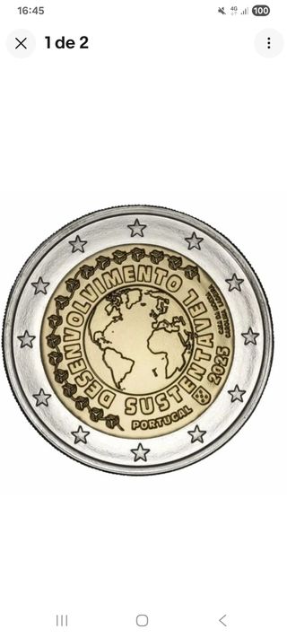2 € 🇵🇹 PORTUGAL 2025 *SC*