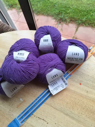 Lanas Merino 120 Lang (6 ovillos)