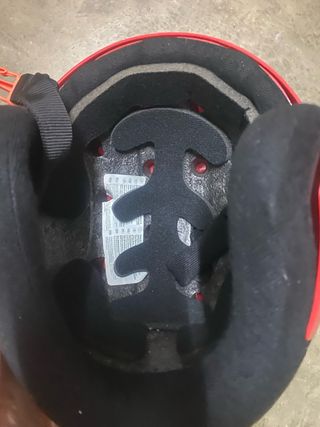 Casco de esquí Quechua rojo niño