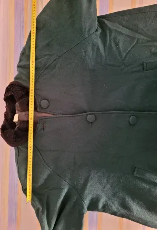 Venta Abrigo vintage señora verde