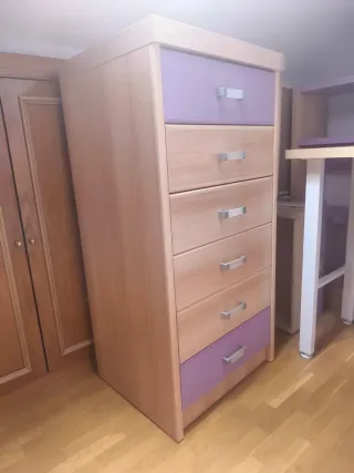 Cajonera Sifonier Dormitorio Infantil