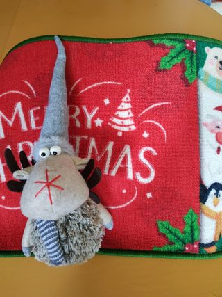 Zerbino natalizio + renna pupazzo