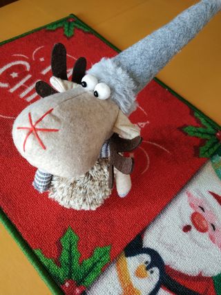 Zerbino natalizio + renna pupazzo
