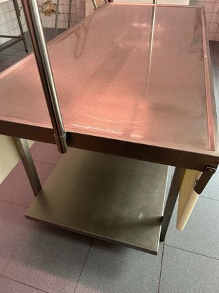 Mesa de carnicero acero inoxidable