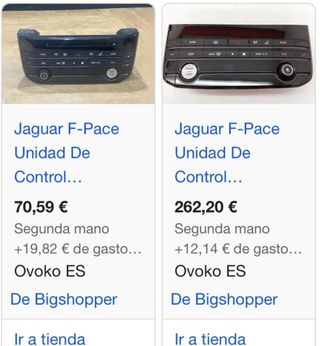 Unidad de control Jaguar F-Pace 20d