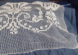 Bordo Merletto Vintage