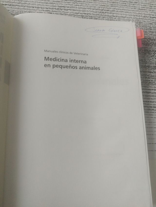 Medicina interna en pequeños animales: Manuales...