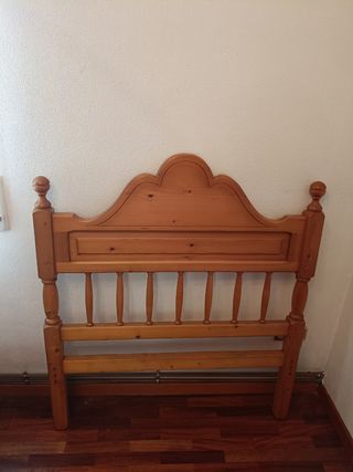 Oportunidad última semana. Cabecero pino natural