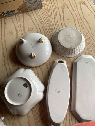Set Porcelana Limoges Siglo XX