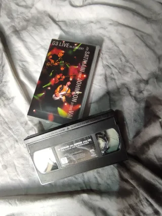 VHS G3 Live in Concert - Satriani, Vai, Johnson