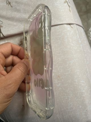 Funda iPhone 12 Pro Hello Kitty Transparente