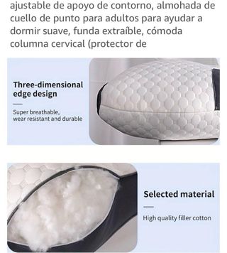 2 cuscini cervicali ortopedici