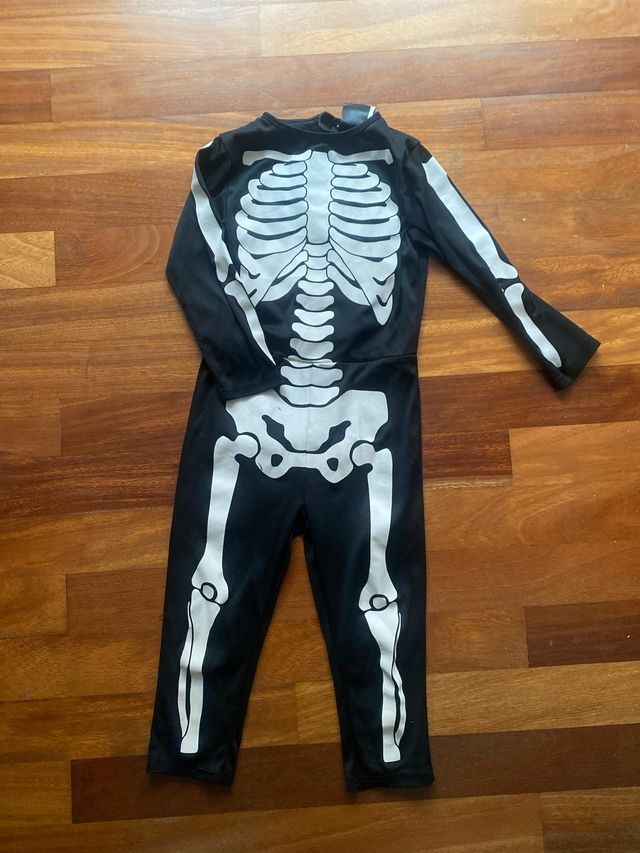 Disfraz esqueleto infantil