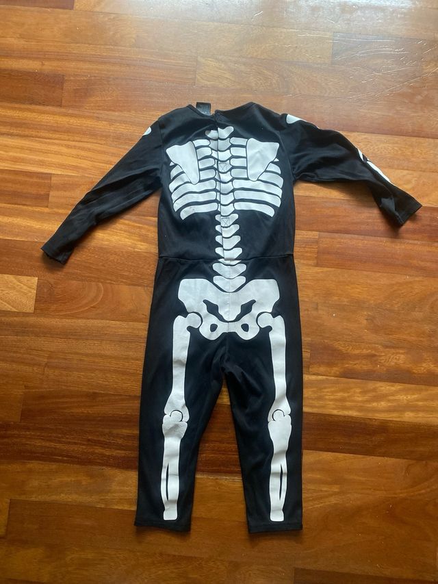 Disfraz esqueleto infantil