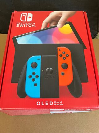 Nintendo Switch OLED Azul/Naranja