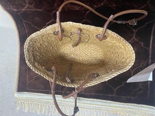 Borsa Loewe paglia e pelle