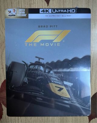 F1 - The Movie Steelbook 4K UHD (Race Car variant)