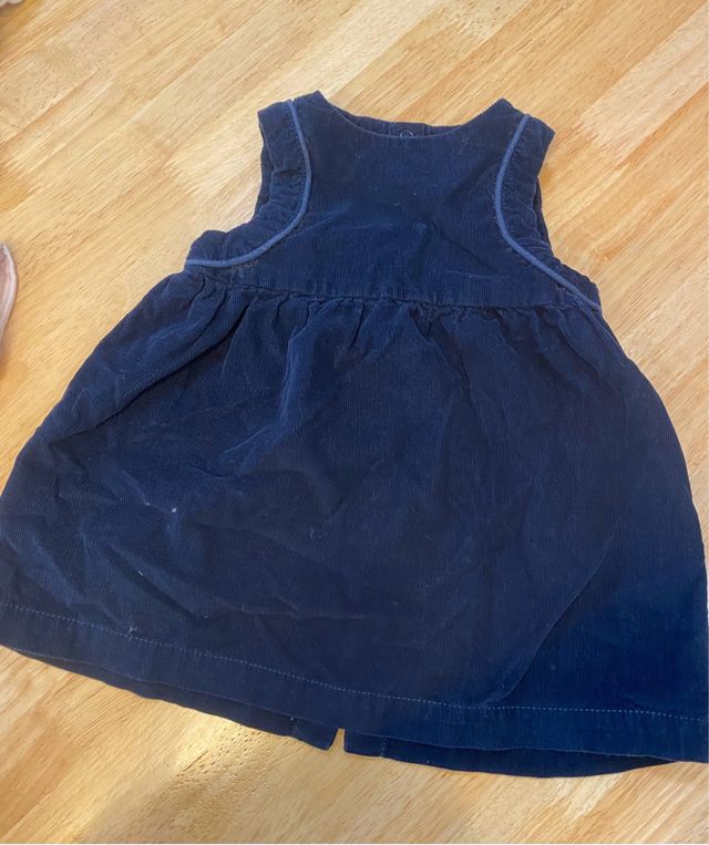 Vestido niña azul 3-6 meses