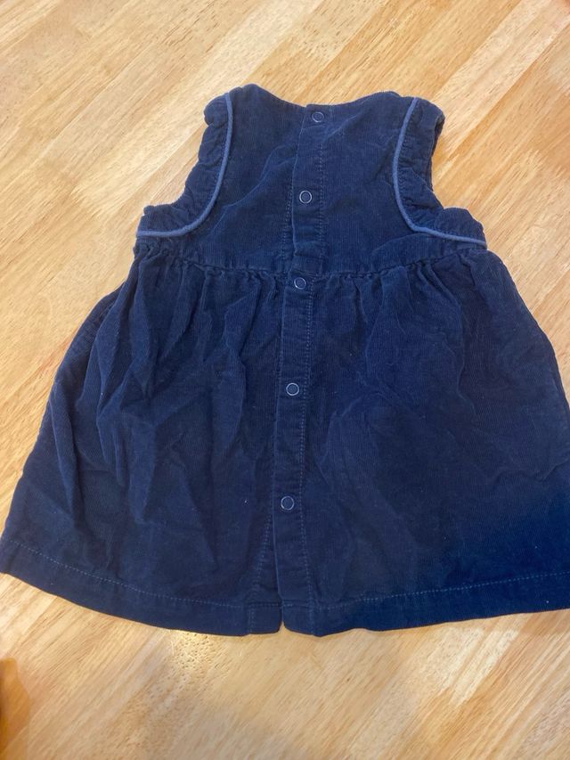 Vestido niña azul 3-6 meses