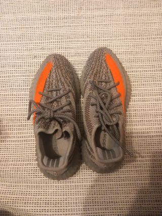 Adidas Yeezy Boost 350 V2 Gris Naranja beluga