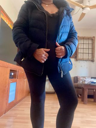 Chaquetón acolchado mujer.