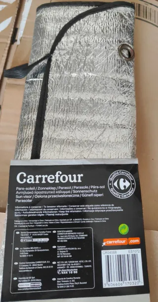 Parasol Coche Carrefour 150x90cm.
A ESTRENAR