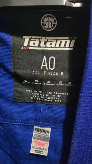 Kimono Jiu Jitsu Tatami Adulto A0 Azul