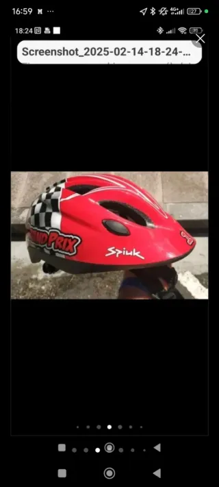 Casco infantil bici